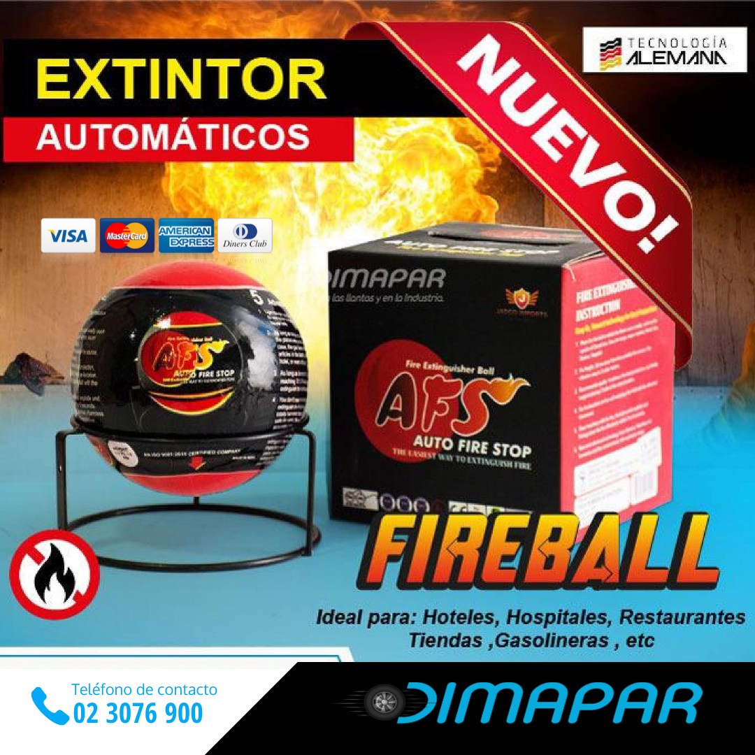 EXTINTORES AUTOMATICOS DE FUEGO